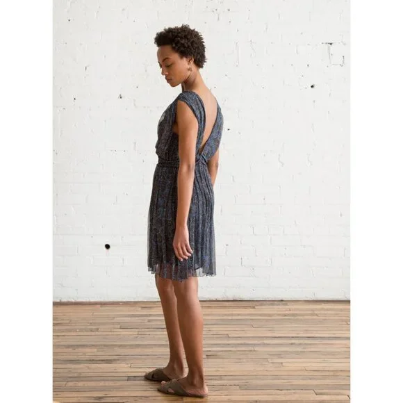 Isabel Marant Étoile "Estelle" Printed Silk Dress, size 36. Fits like a 2/4 - Picture 2 of 16